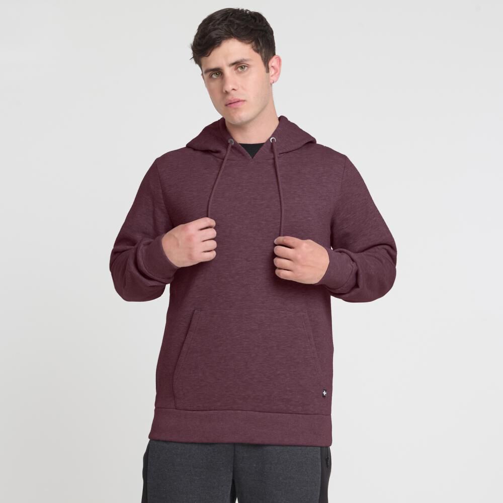 Polerón Liso Slim Cuello Redondo Con Capucha Hombre Skuad image number 0.0