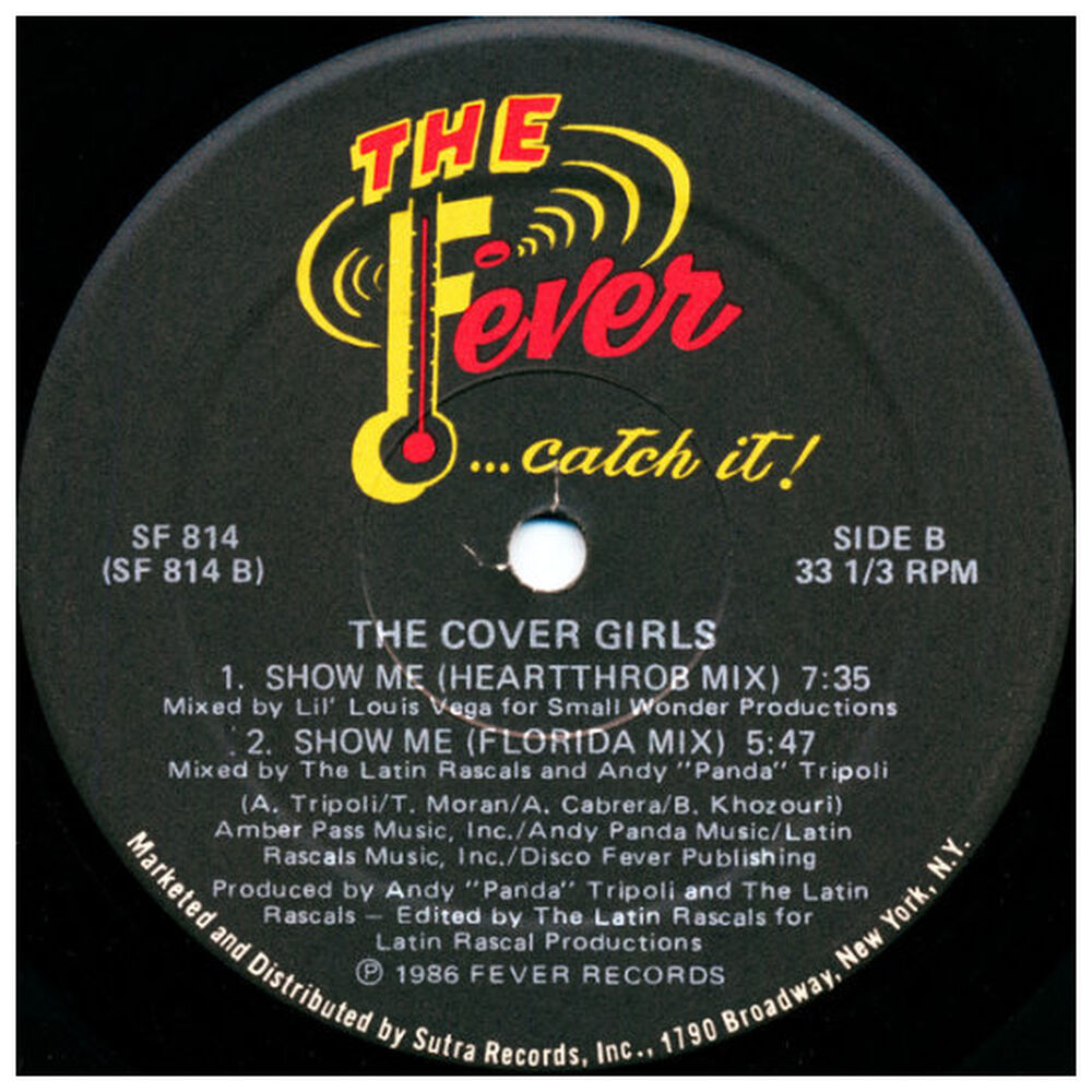 Cover Girls - Show Me | 12" Maxi Single Usado image number 2.0