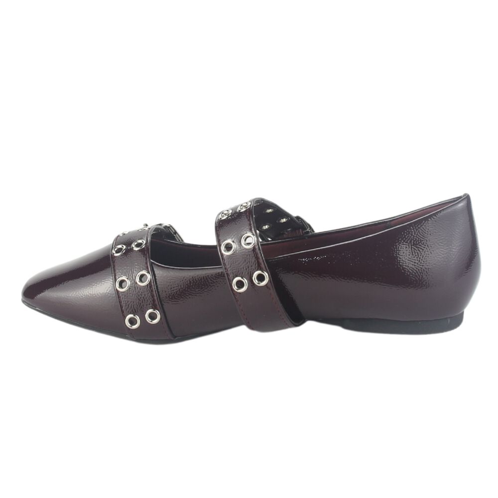 Ballerina Chalada Mujer Miu-7 Burdeo Casual image number 1.0
