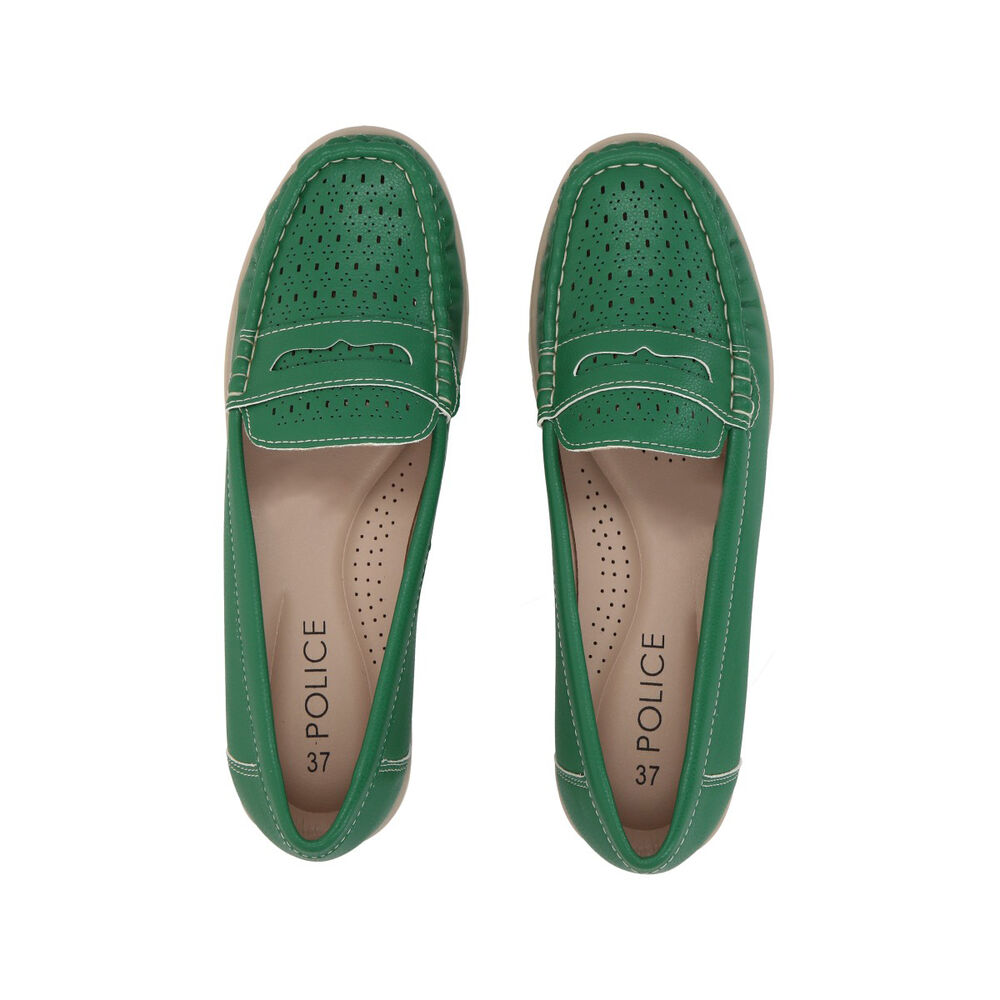 Mocasín Mujer Verde Sonia Police image number 1.0