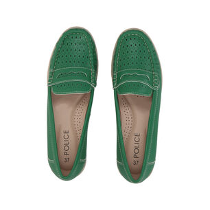 Mocas&iacute;n Mujer Verde Sonia Police