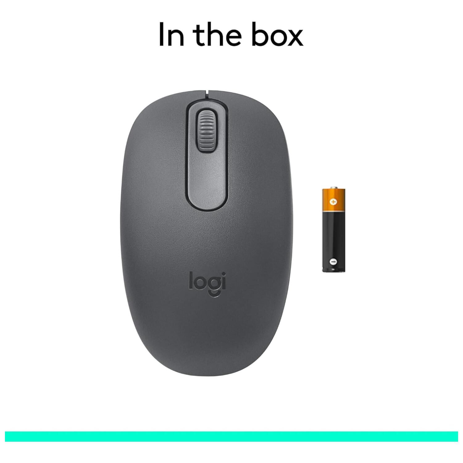 Mouse Inalambrico Bluetooth 3b 1000dpi Negro M196 image number 1.0