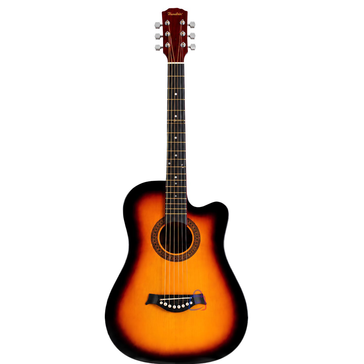 Guitarra 39 Pulgadas Color Sunburst + Funda Y Cuerdas - Ps image number 2.0