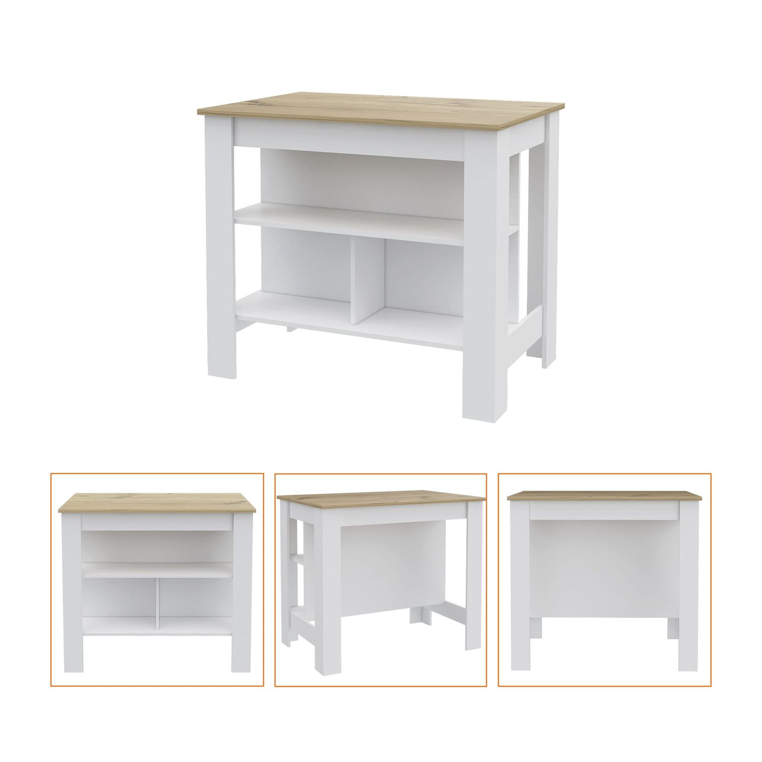 Isla De Cocina 103x70x90 Cm Fm-009 image number 2.0