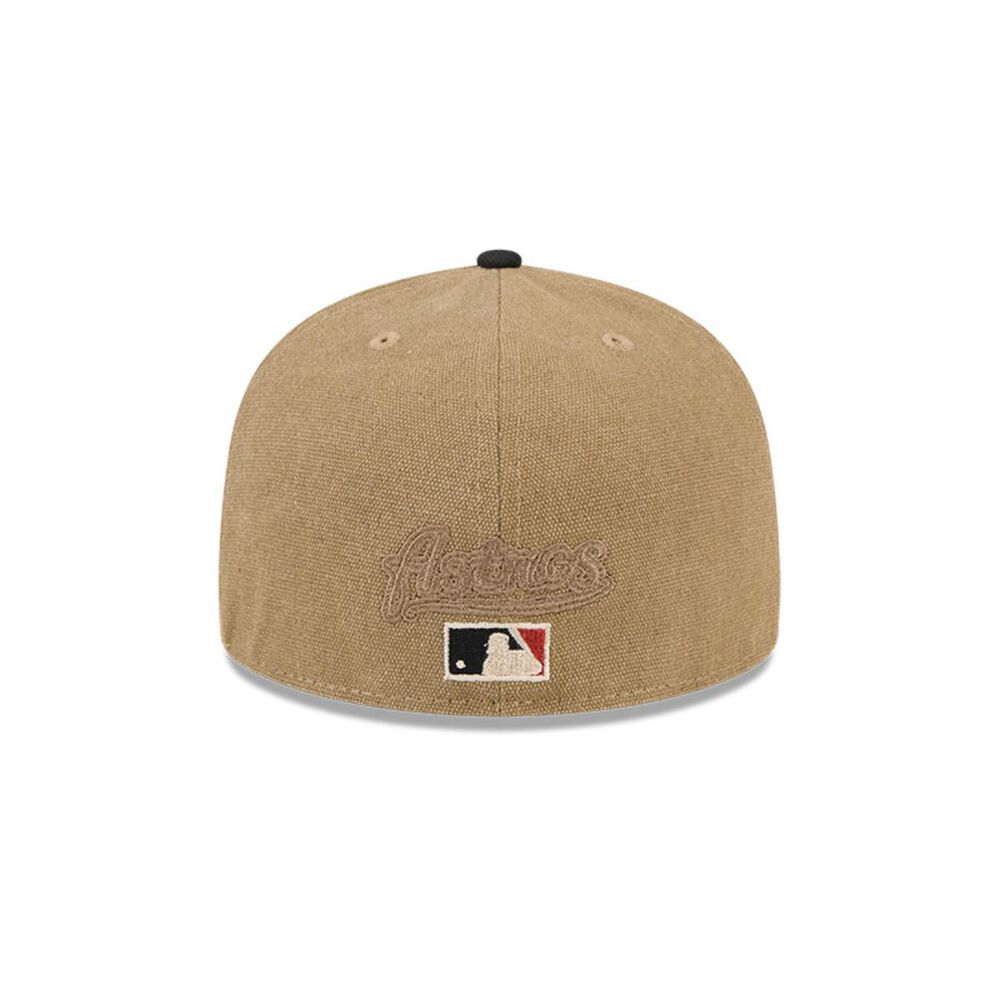 Gorro 59fifty Mlb Houston Astros Canvas Crown Med Beige image number 5.0