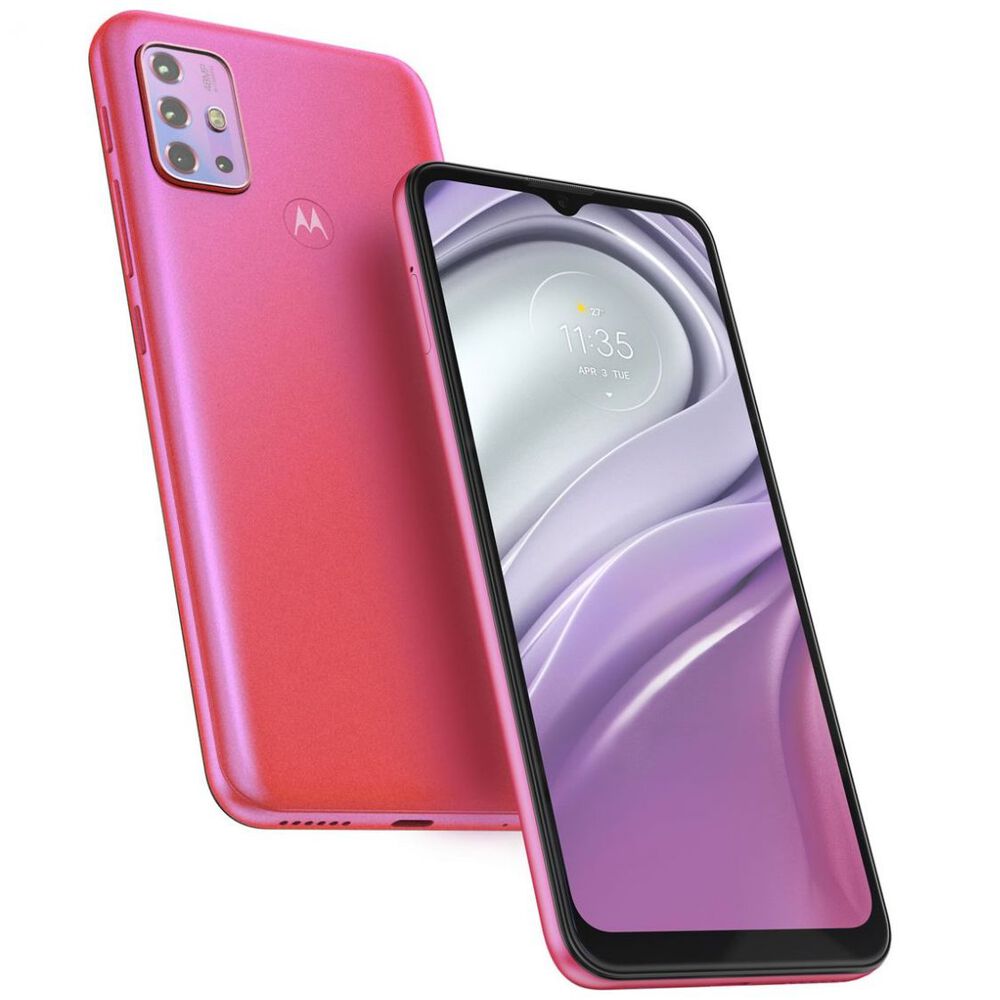 Celular Smartphone Motorola G20 /4gb /64gb Rosa Flamingo (reacondicionado) image number 1.0