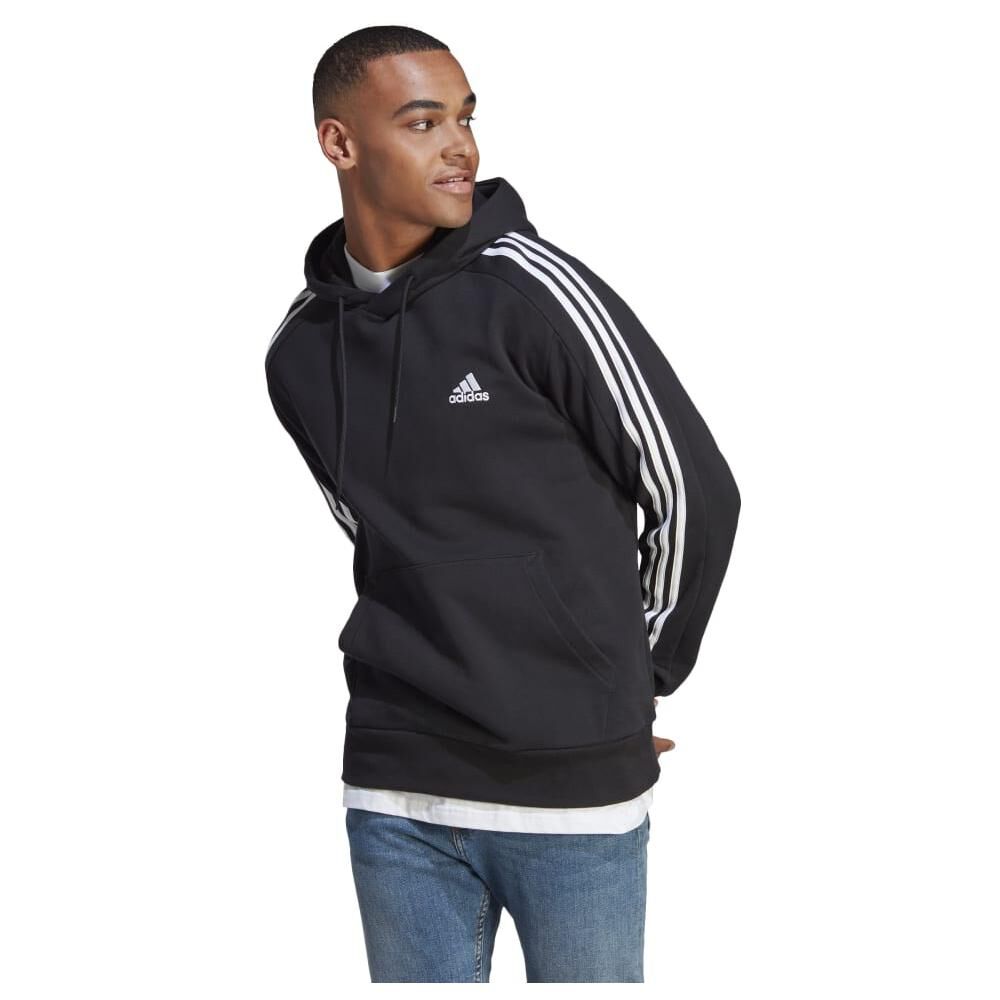 Polerón Con Capucha Hombre 3 Tiras Adidas image number 0.0