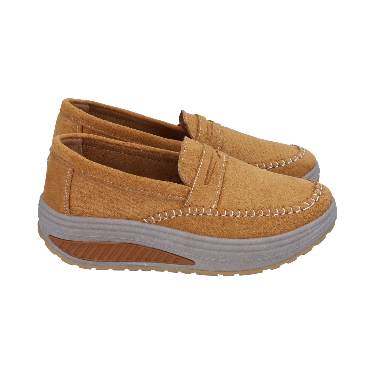 Mocas&iacute;n Mujer Camel Sole Police image number 2.0