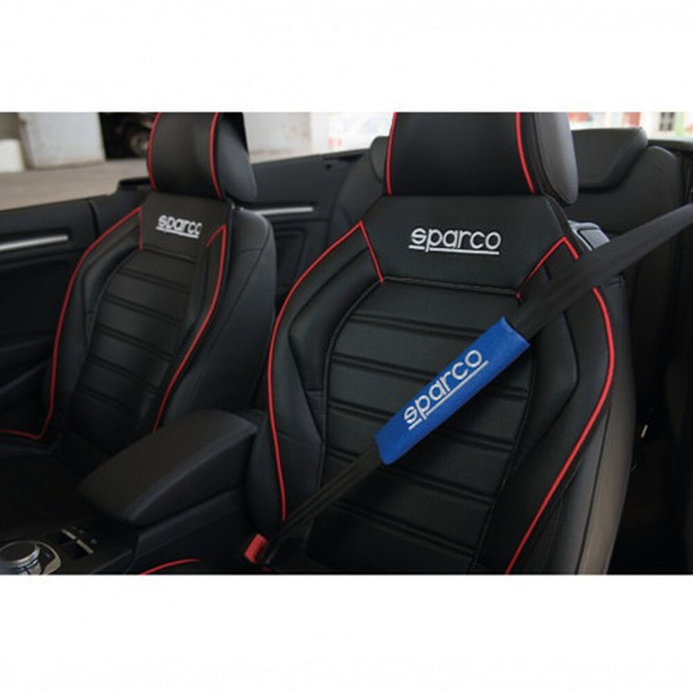 Cubre Cinturon Auto Sparco Universal 100% Poliester - Sp image number 2.0