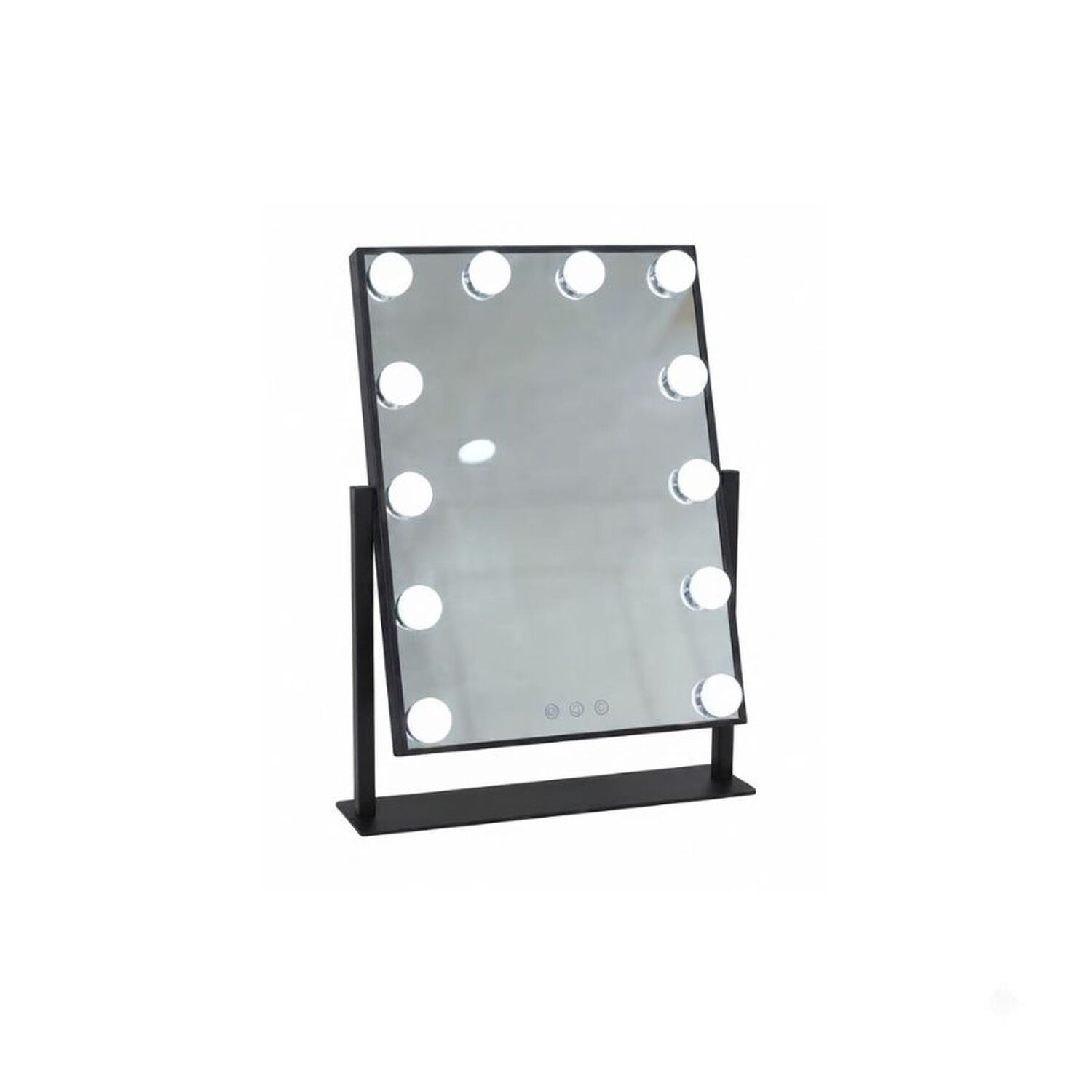 Espejo De Maquillaje Con 12 Luces Led Touch Para Mesa image number 0.0
