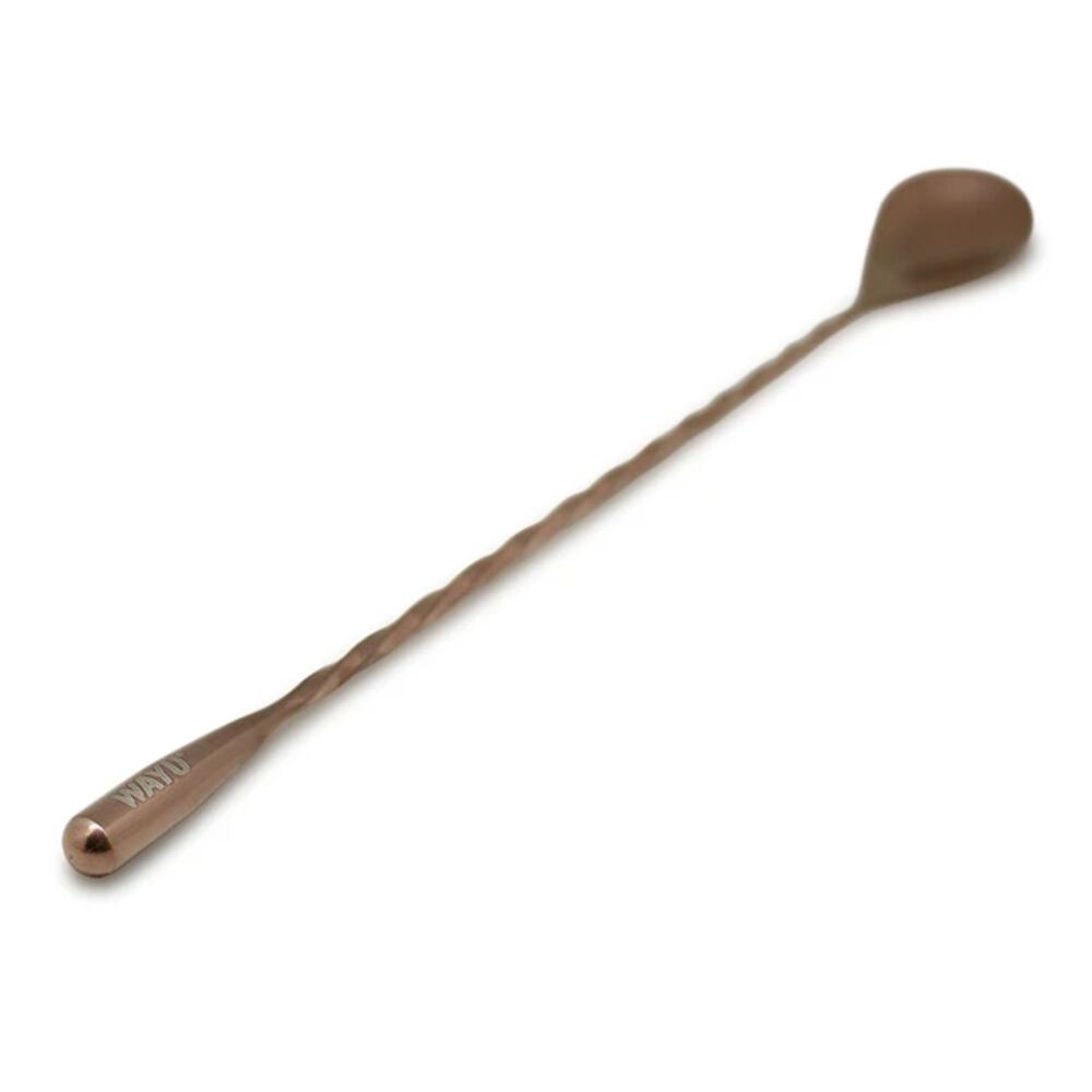 Set Medidor Y Cuchara Copper Line Wayu Cocteleria Cocina image number 1.0
