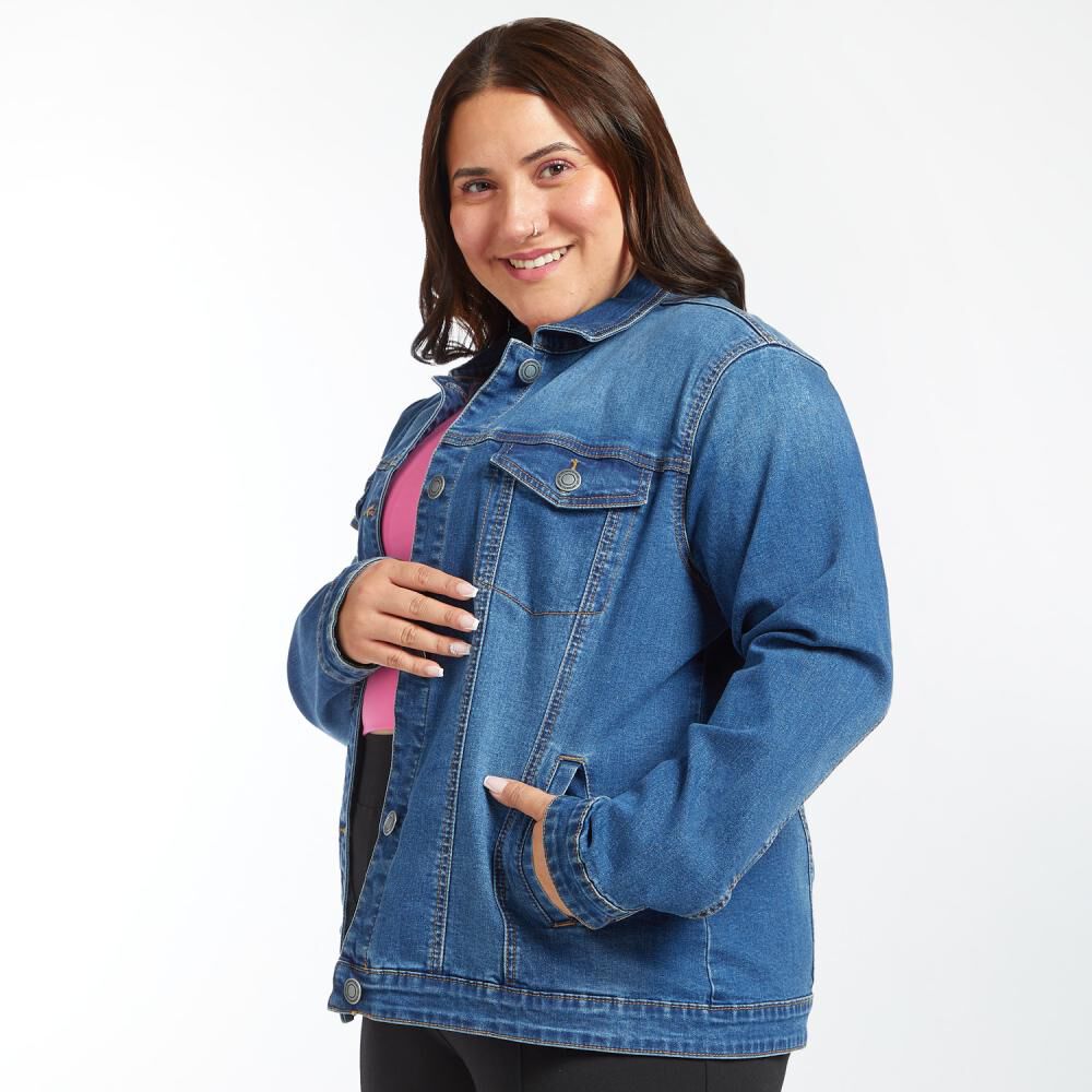 Chaqueta Denim Mujer Sexy Large image number 2.0