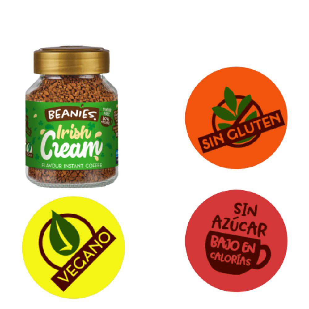 Café Beanies Liofilizado Irish Cream image number 2.0
