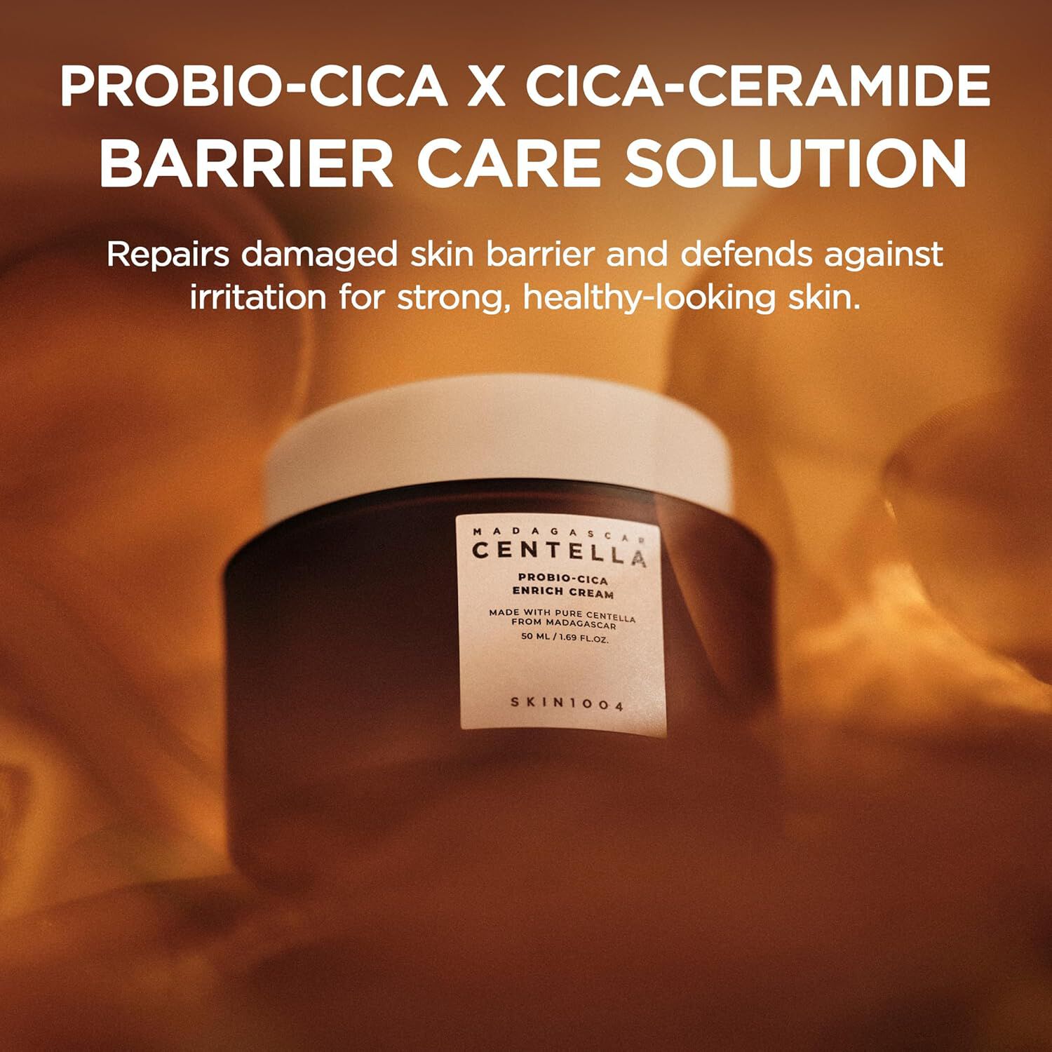 Madagascar Centella Probio-cica Enrich Cream (skin1004) - 50mlcrema Antiedad Con Probi&oacute;ticos Y Centella Asi&aacute;tica image number 3.0