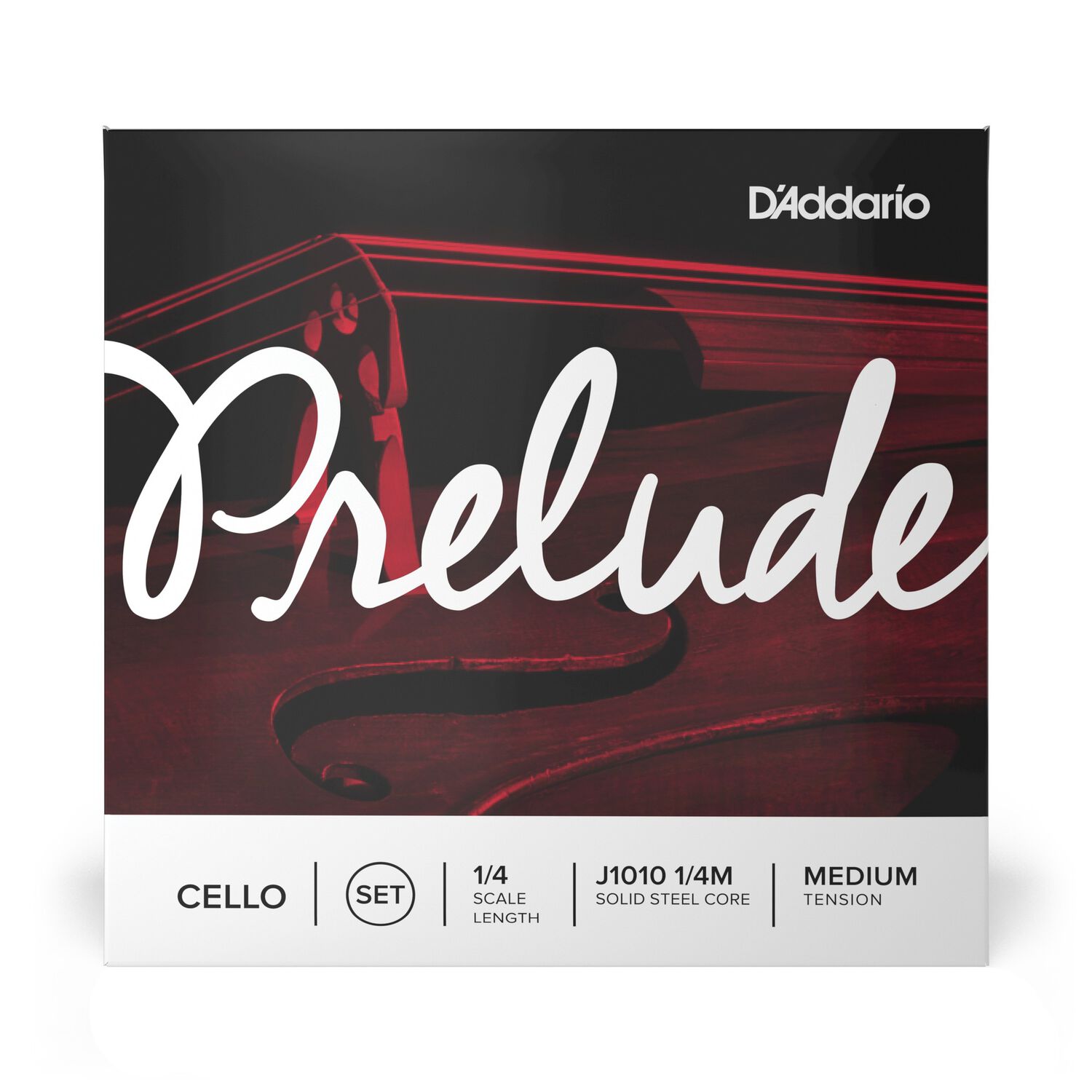 Set Cuerdas Cello Prelude 1/4 Med J1010 1/4m Daddario image number 1.0
