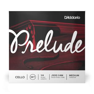 Set Cuerdas Cello Prelude 1/4 Med J1010 1/4m Daddario