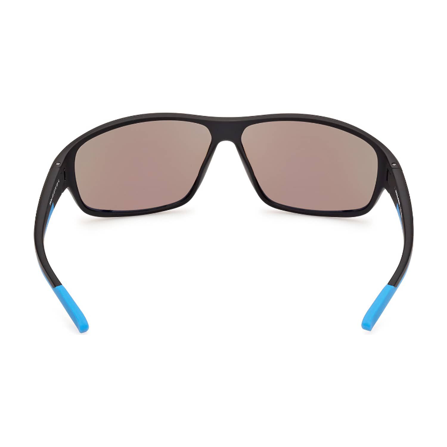 Lentes De Sol Negro Mate Espejados Skechers image number 4.0