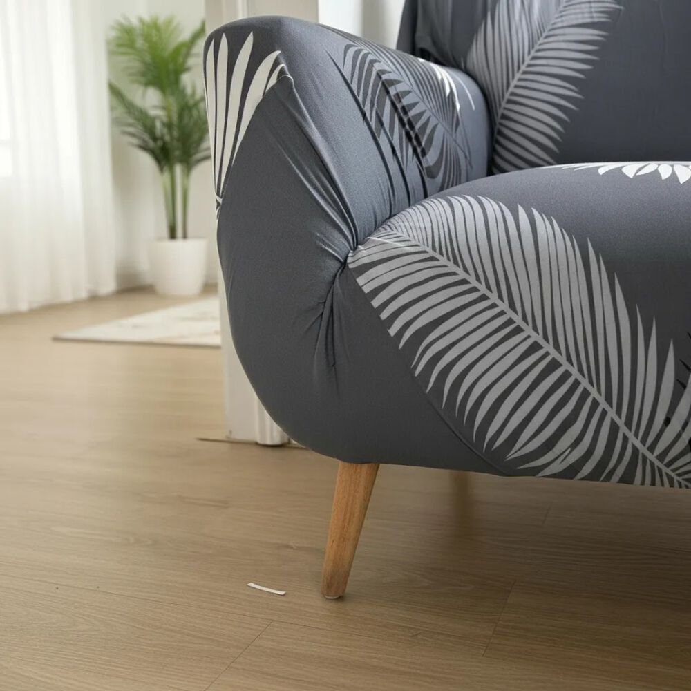 Funda De Sof&aacute; Estampada De 1 Cuerpo image number 5.0