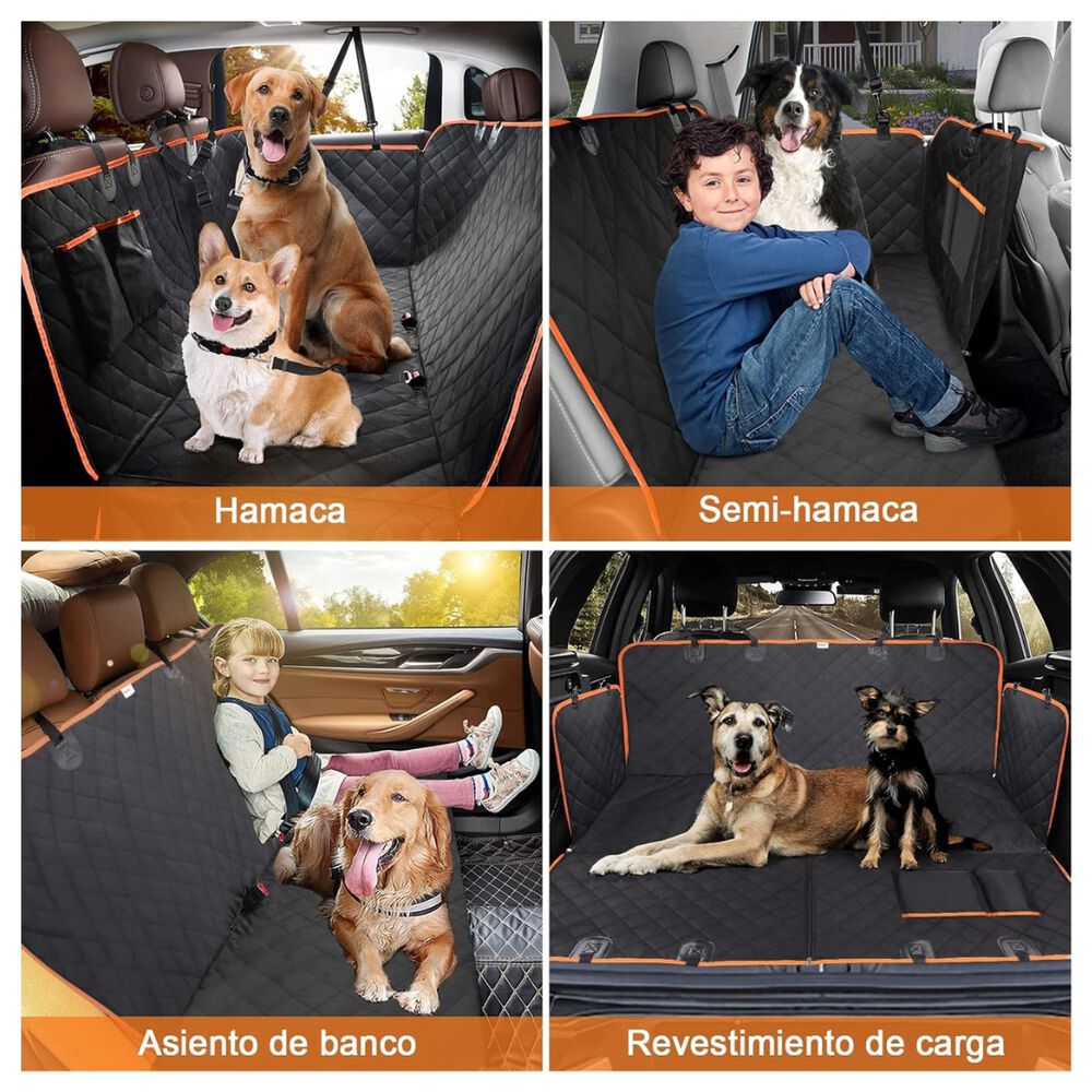 Funda Protectora Cubre Asiento Mascotas Auto Perro Gato image number 5.0