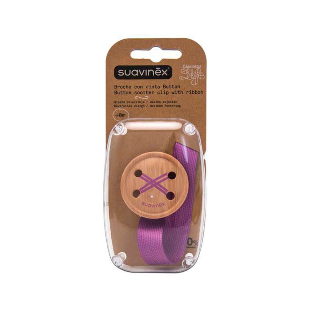 Broche Cinta Button Lila image number 1.0