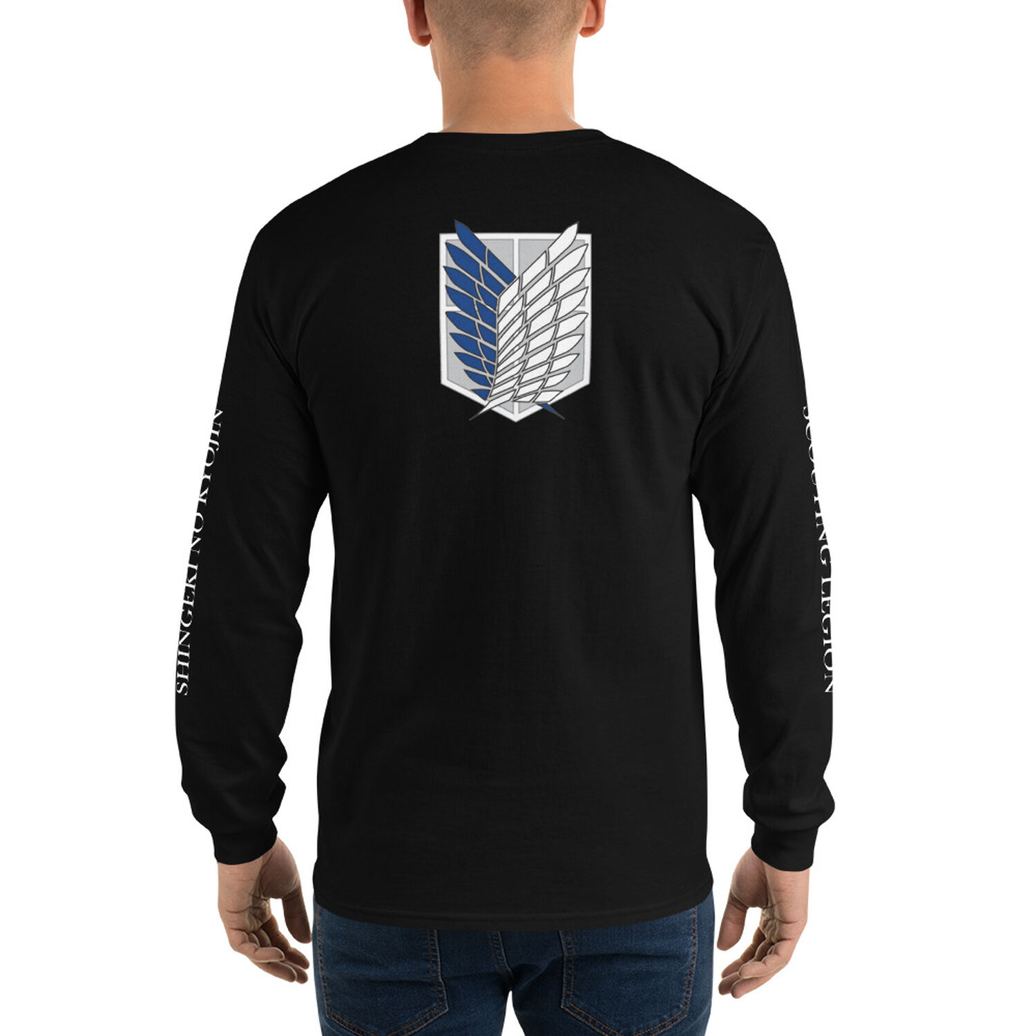 Polera Manga Larga Attack On Titan Shingeki No Kyojin Scouting Legion Anime image number 3.0