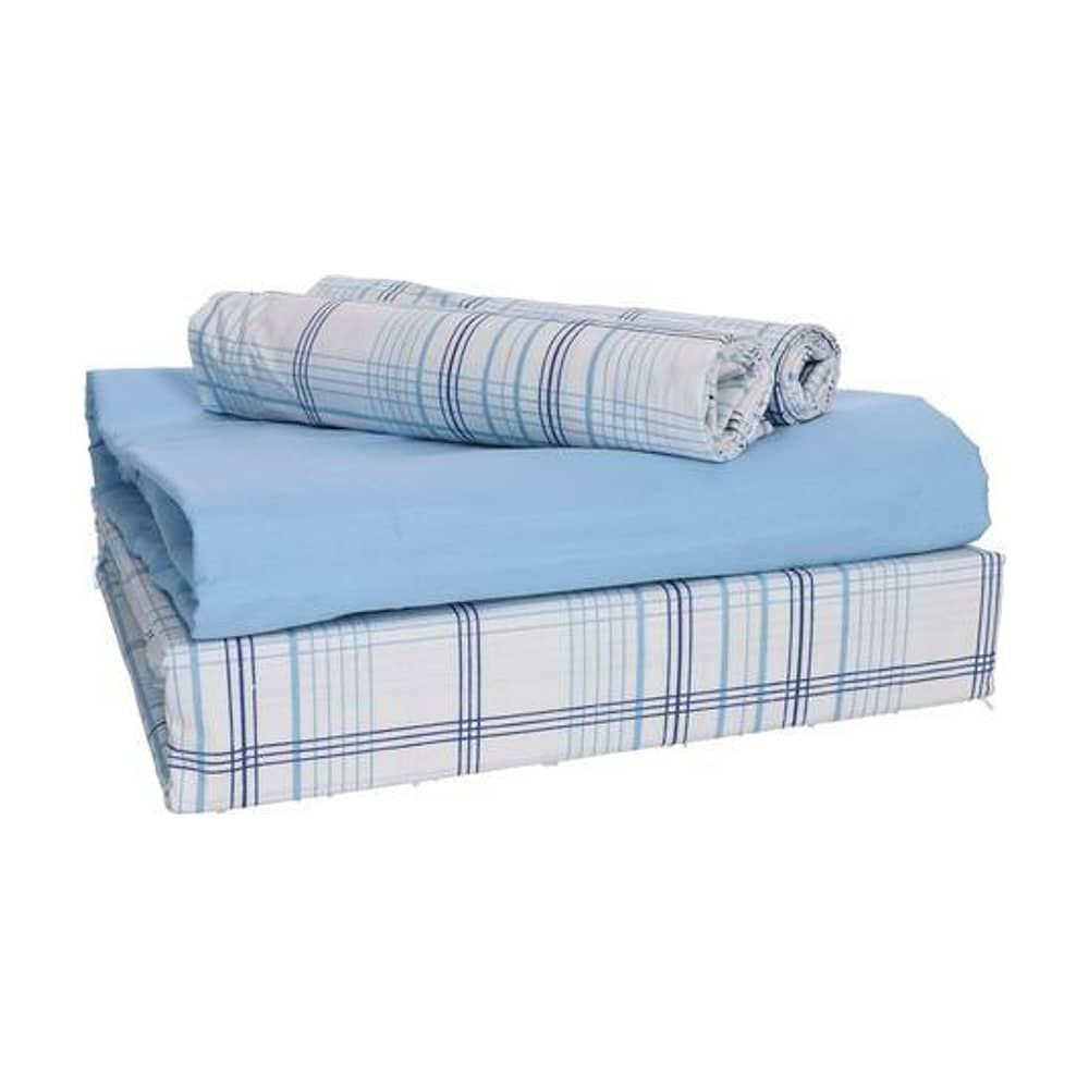 Sabana Andes Estampado 180 Hilos Escoces 105 1.5 Plaza image number 1.0