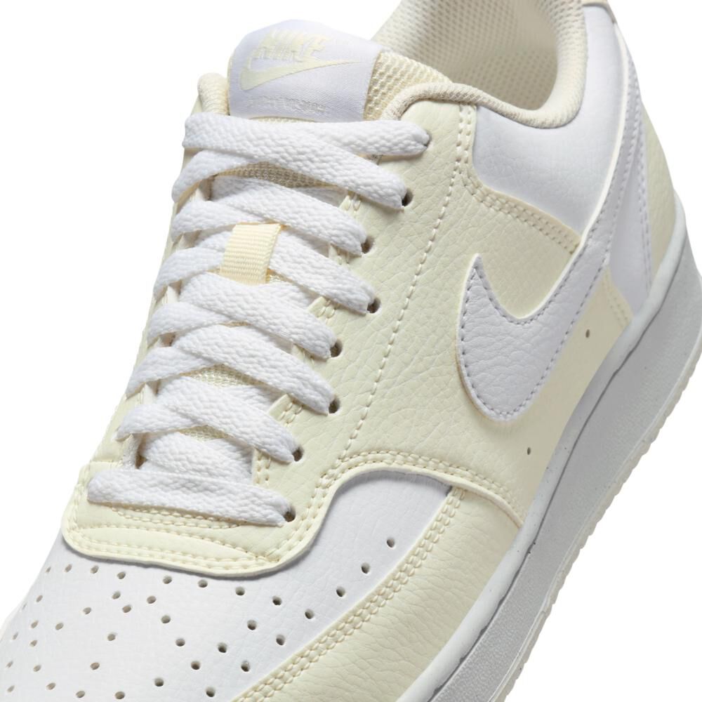 Zapatilla Urbana Mujer Nike Court Vision Low Next Nature Blanco image number 5.0