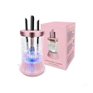 Limpiador De Brochas Maquillaje El&eacute;ctrico Usb Autom&aacute;tico