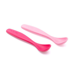 Set Cuchara Infantil Rosa 2 Unidades