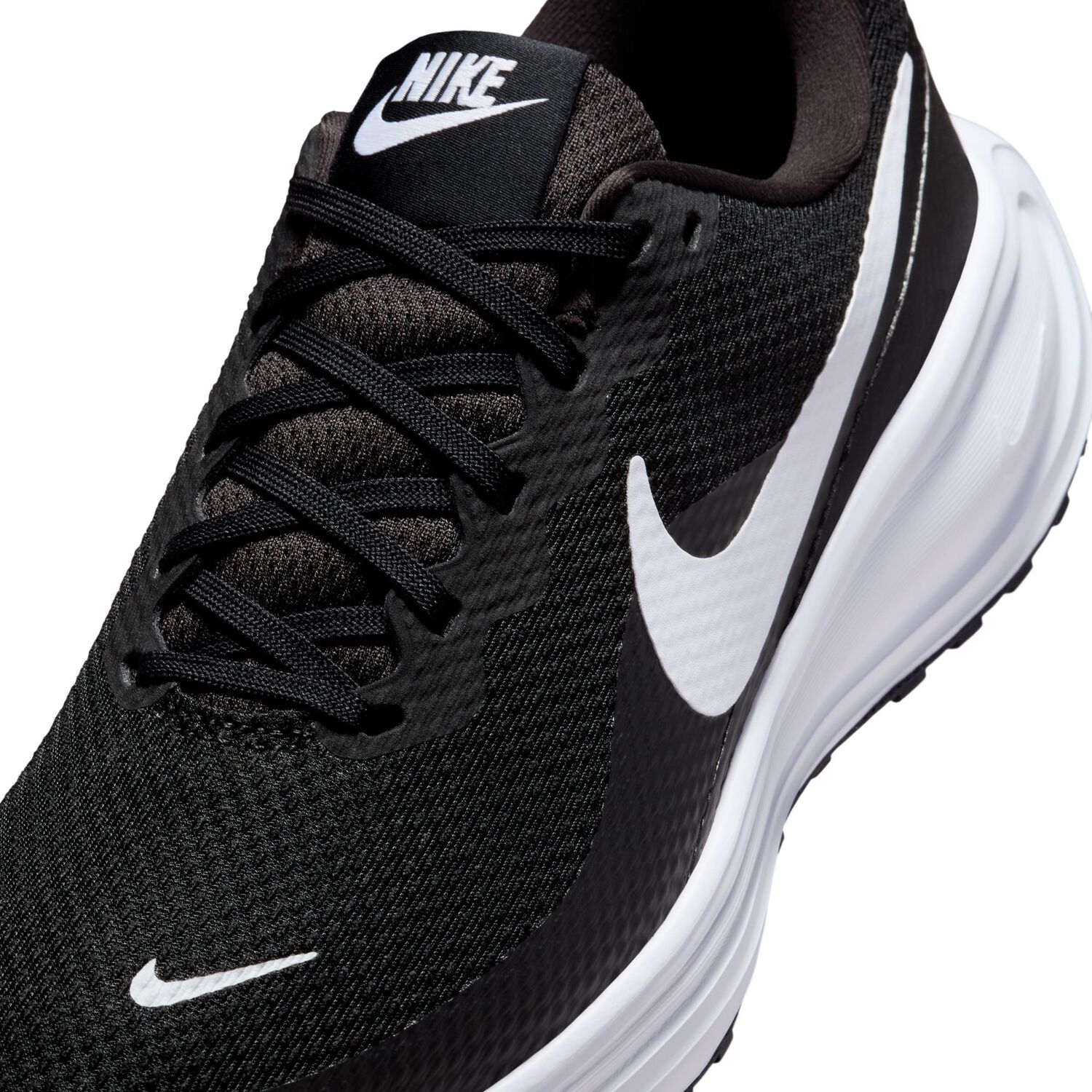 Zapatilla Nike Revolution 8 Mujer Negro image number 7.0