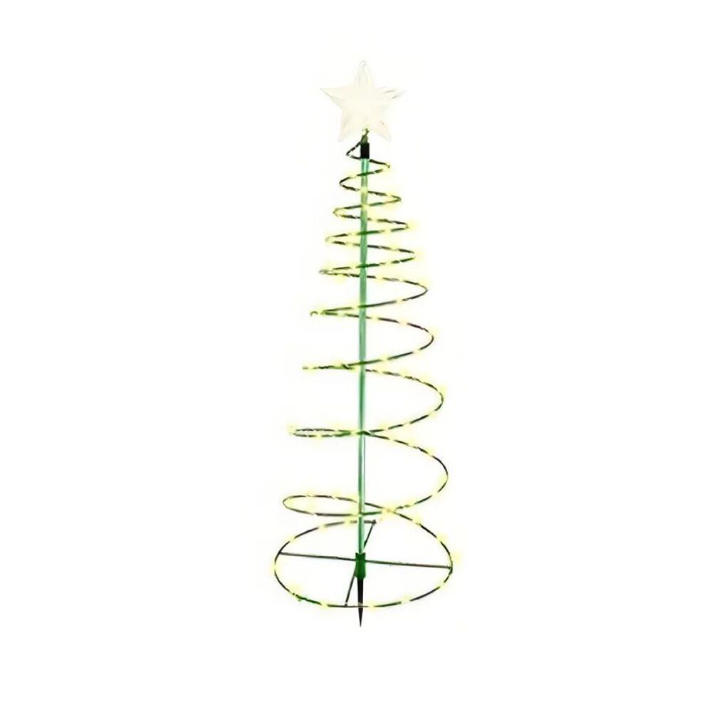 Arbol De Navidad Con Panel Solar Para Jard&iacute;n image number 0.0