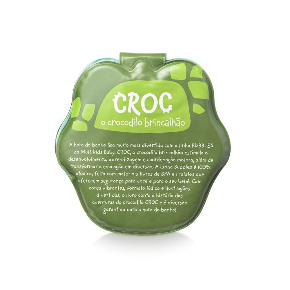 Librito De Baño Y Juguete Multikids Baby Cocodrilo Bb1065 image number 3.0