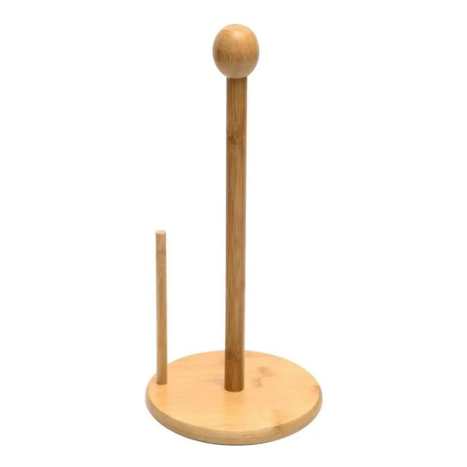Portarrollos De Cocina Madera Bamb&uacute; Soporte Toalla Nova 30x15cm image number 4.0