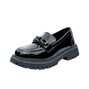 Mocasin Ituri Negro Charol Alquimia