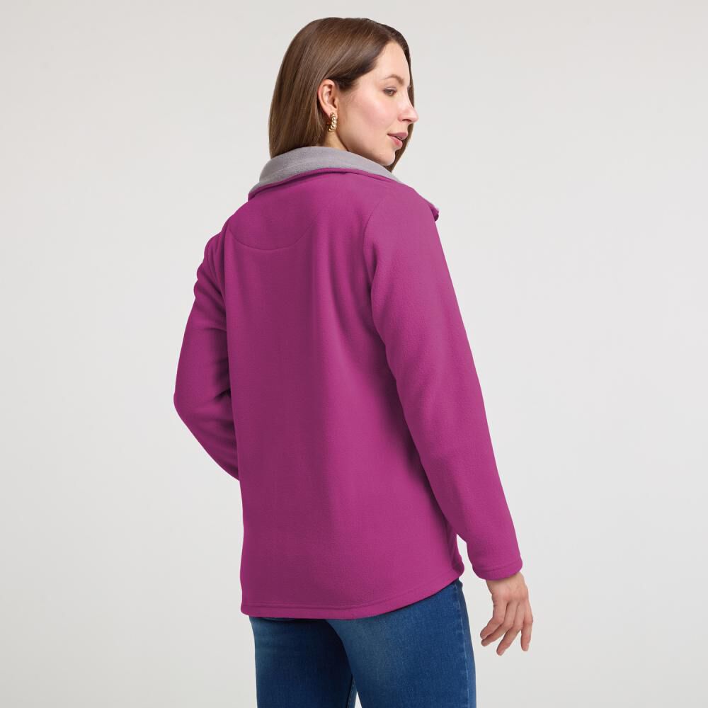Polerón Polar Regular Cuello Alto Mujer Geeps image number 1.0