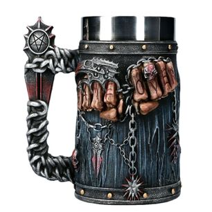 Taz&oacute;n 3d Resina Gothic Game Over Reaper Pu&ntilde;os Punk
