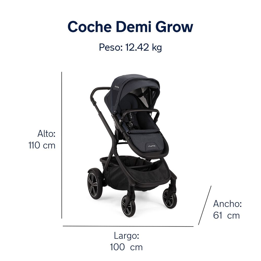 Coche De Paseo Demi Grow Ocean Nuna image number 8.0