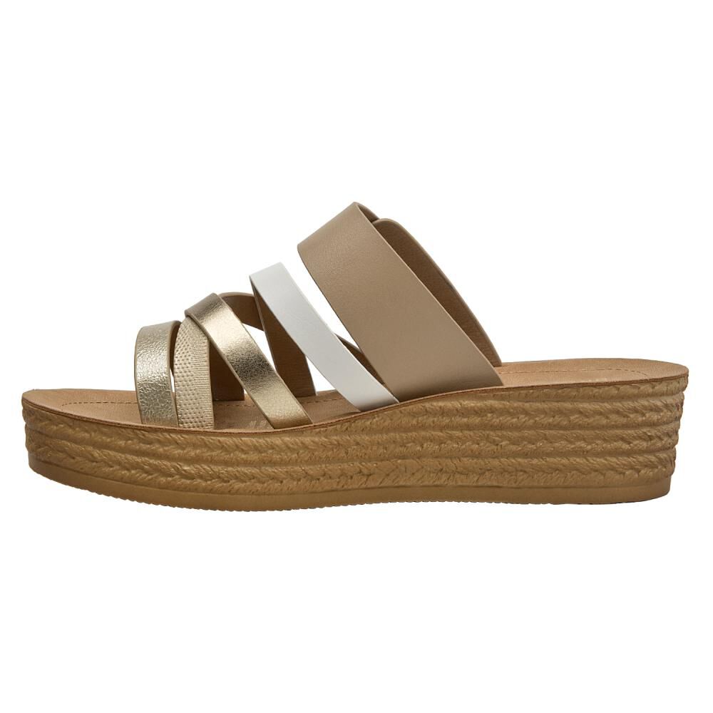Sandalia Mujer Bruno Rossi Brm0113 Beige image number 3.0