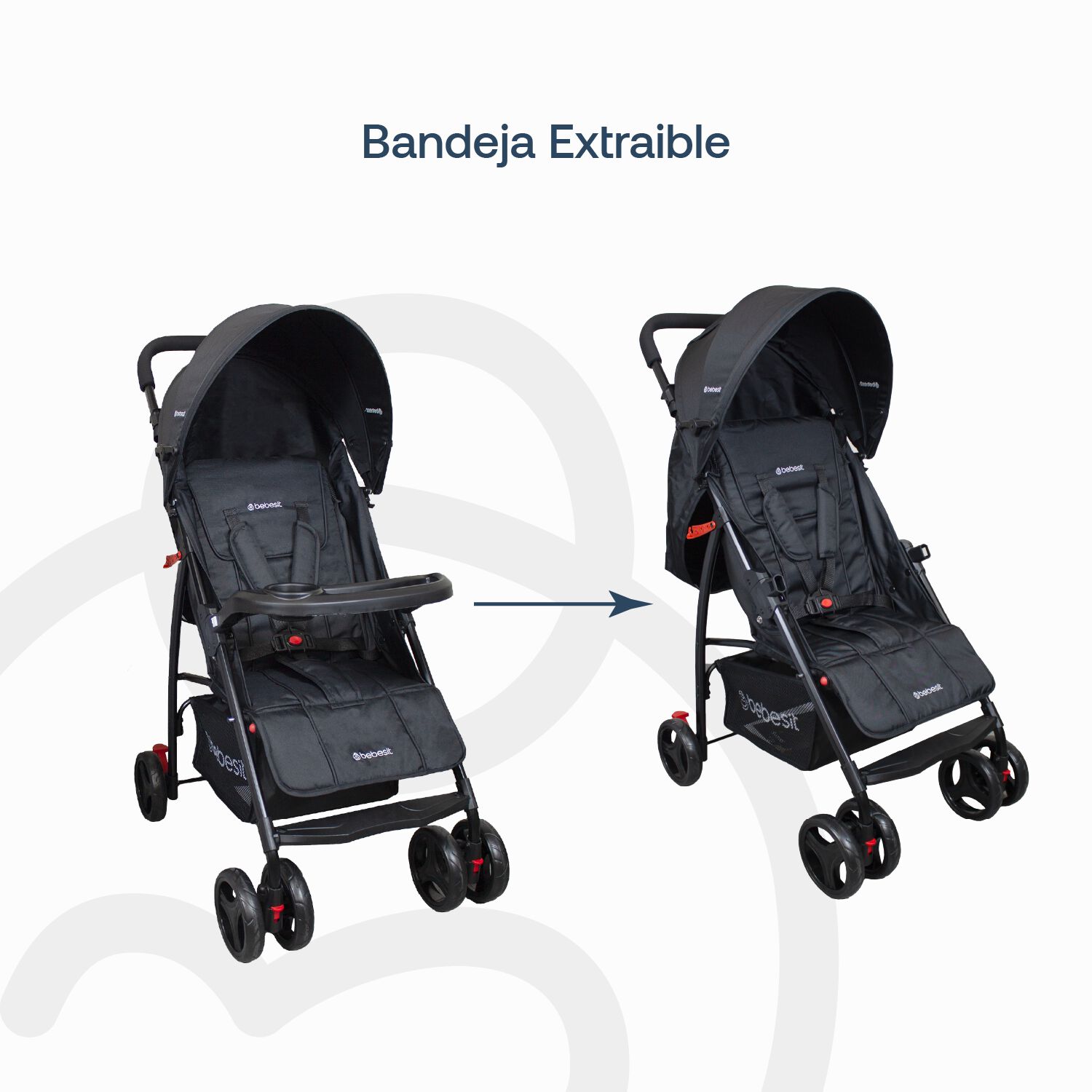 Coche Travel System Summer Negro image number 8.0