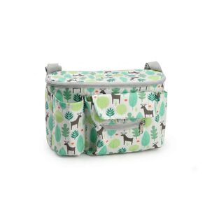 Bolso Organizador Para Coche De Beb&eacute; Multiuso Verde