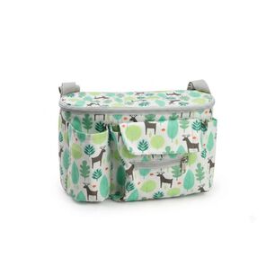 Bolso Organizador Para Coche De Beb&eacute; Multiuso Verde