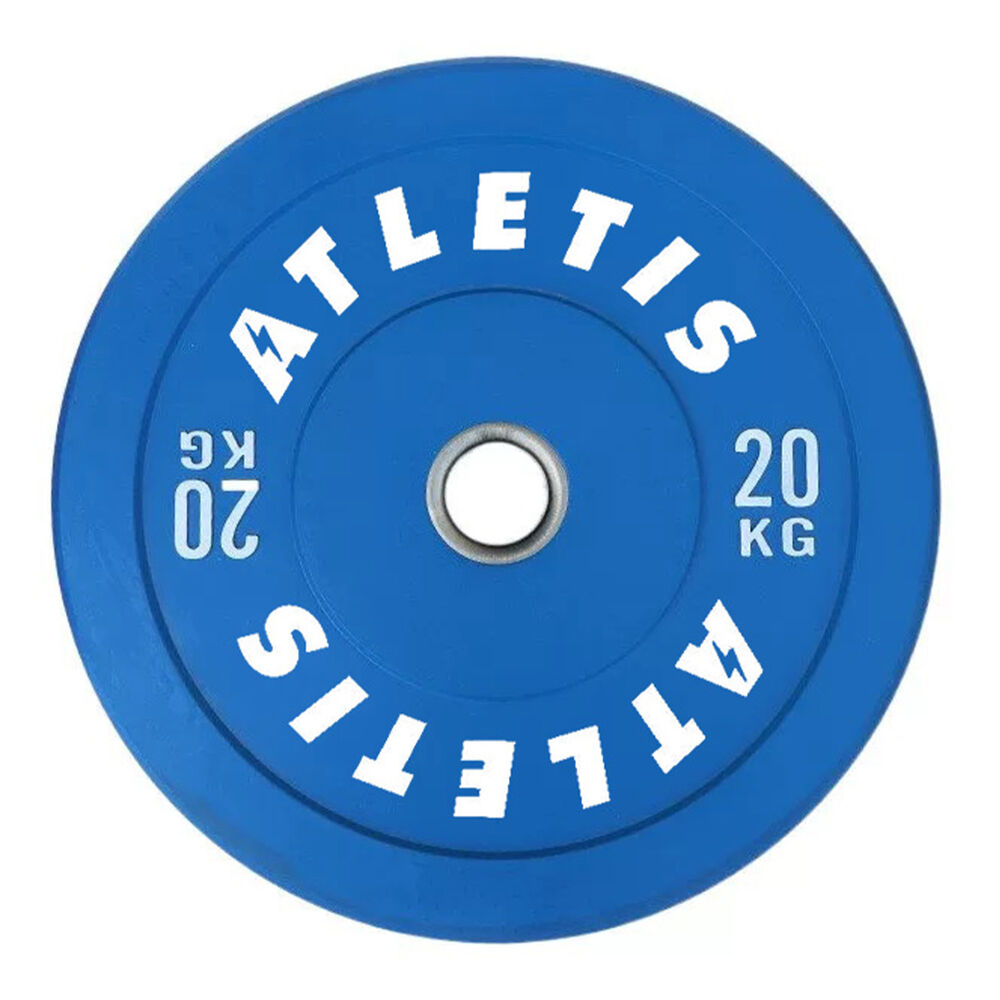 Disco Ol&iacute;mpico Bumper Competici&oacute;n 20 Kg Azul image number 0.0