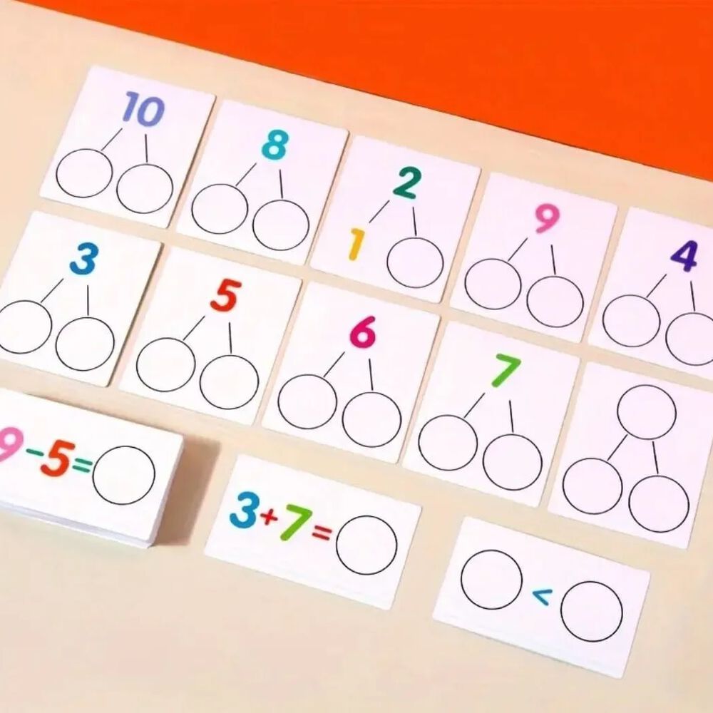 Juguete Didáctico Aprendizaje Matemático Sumar Restar Niños image number 5.0