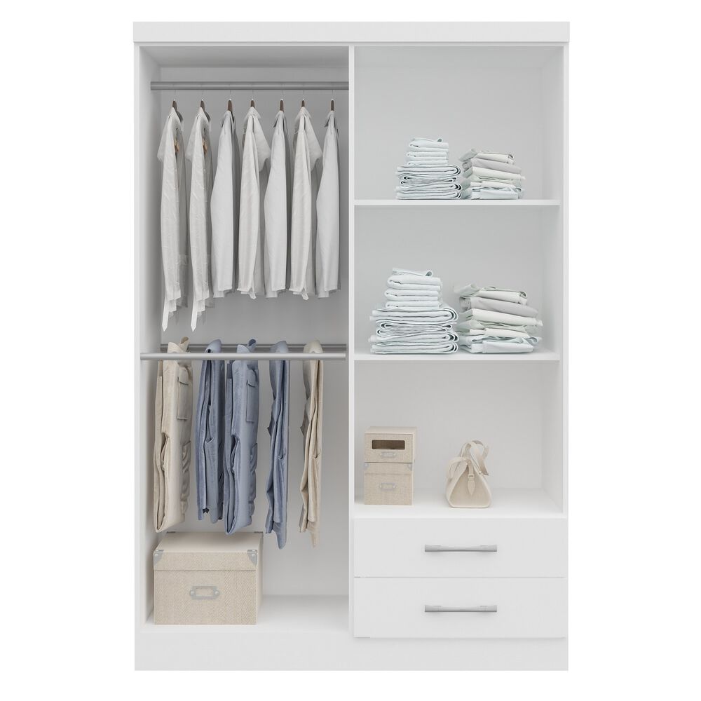 Closet Yardas Josefa Blanco 1x4 4 Puertas 2 Cajones image number 2.0