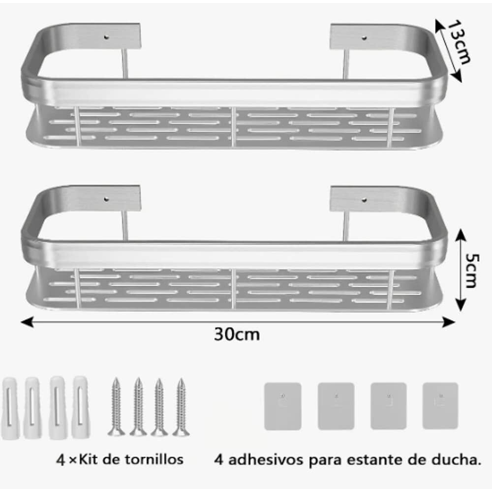 Repisa De Ducha Set X2 image number 1.0