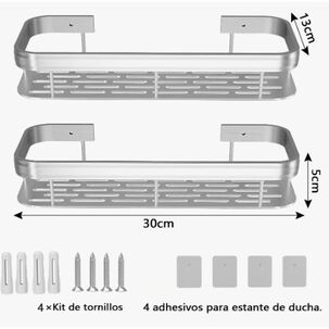 Repisa De Ducha Set X2