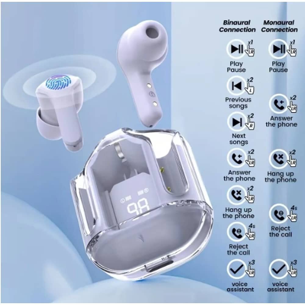 Aud&iacute;fonos Inalambrico Tactil In-ear Bluetooth 5.3 Pods image number 4.0