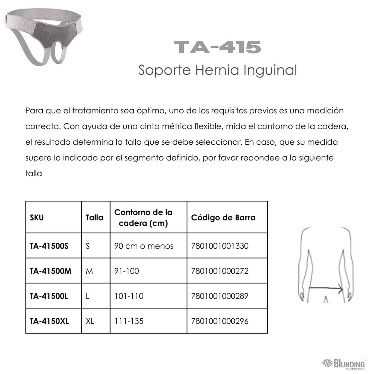 Soporte Para Hernia Inguinal Talla L-blunding image number 3.0