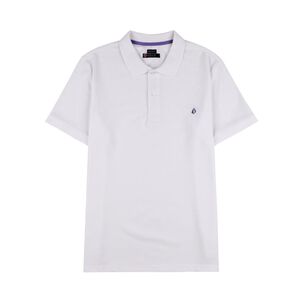 Polera Básica Lisa Regular Manga Corta Cuello Piqué Hombre Herald