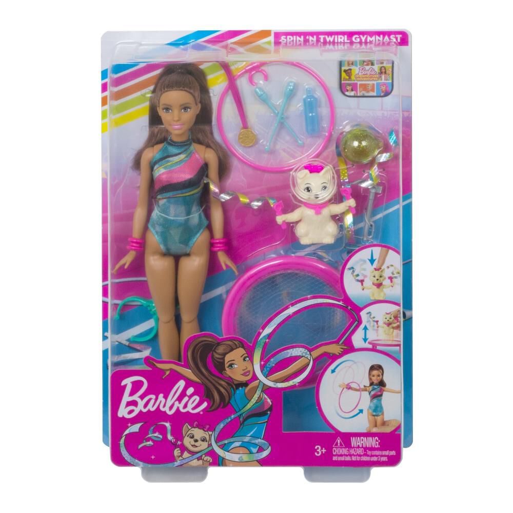 Barbie Dreamhouse Adventures Muñeca Gimnasta image number 2.0